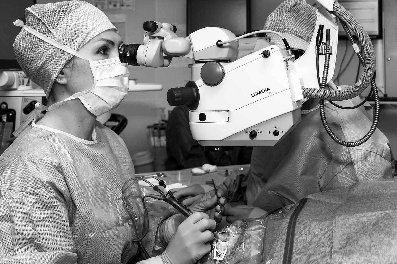 Intervention PRELEX à Lyon réalisée par le Dr Aurélie Gimbert pour la correction de la presbytie